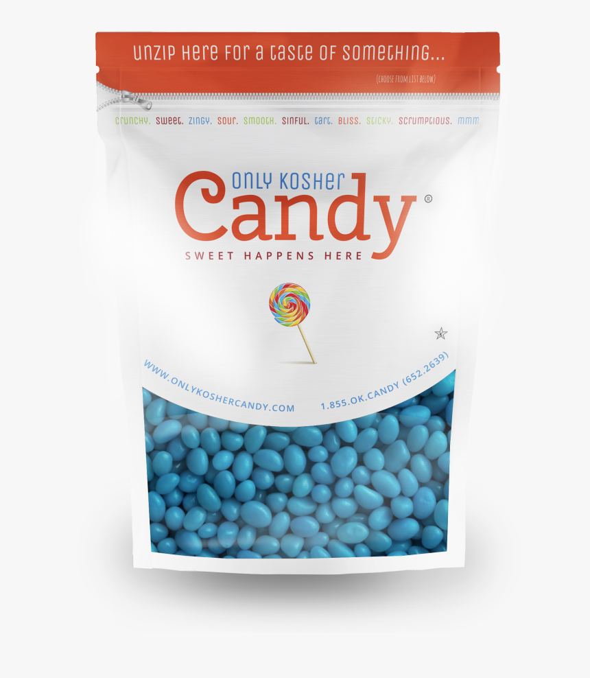 Blue Raspberry Jelly Beans - Black Sour Jelly Beans, HD Png Download, Free Download