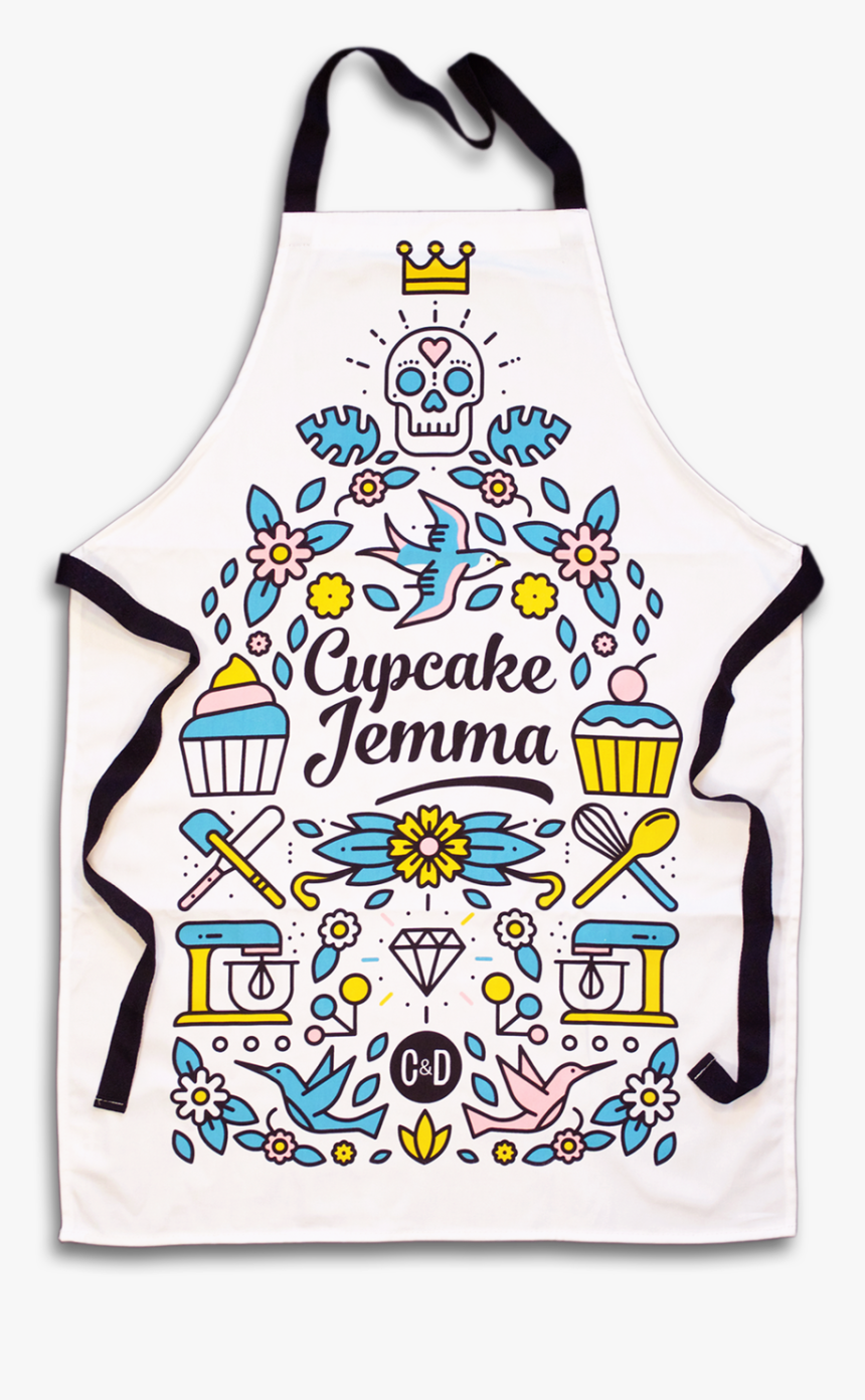 Apron , Png Download - Cupcake Jemma Merchandise, Transparent Png, Free Download