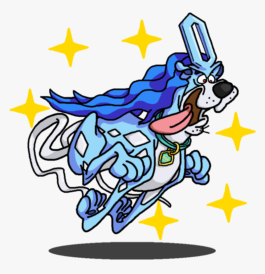 Shiny Suicune Scooby Doo By Shawarmachine - Scooby Doo Is Sans, HD Png Download, Free Download