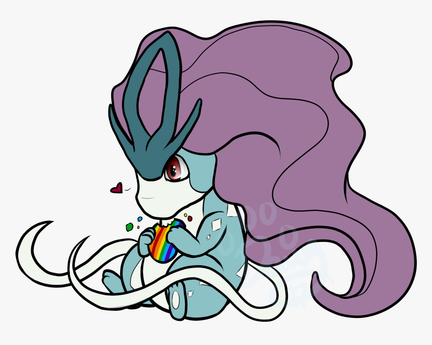 [c] Chibi Suicune - Cartoon, HD Png Download, Free Download