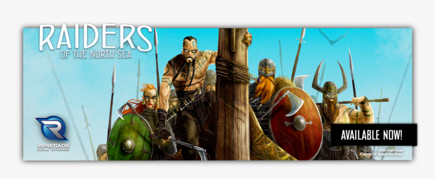 Raiders Now - Raiders Of The North Sea Art, HD Png Download, Free Download