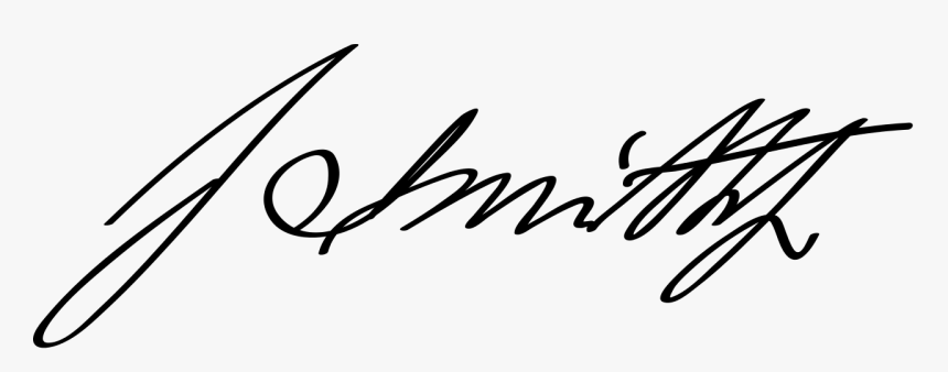 Joseph Smith Signature, HD Png Download, Free Download