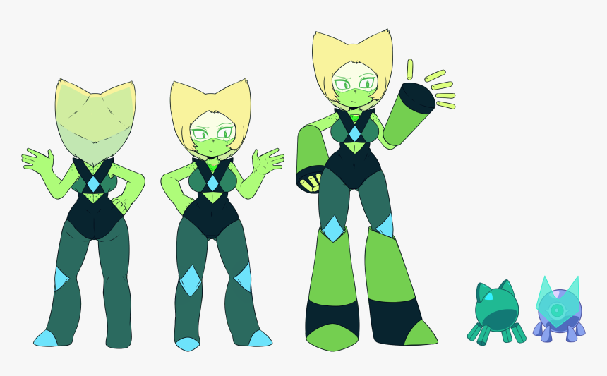 Peridot Cut-5ef [art By Kite~] - Cartoon, HD Png Download, Free Download