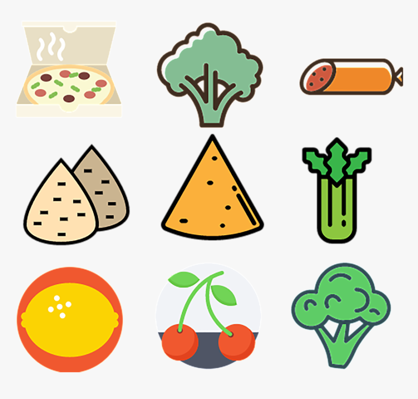 Green Food And Food Food And Food Icon Icons - Icon, HD Png Download, Free Download