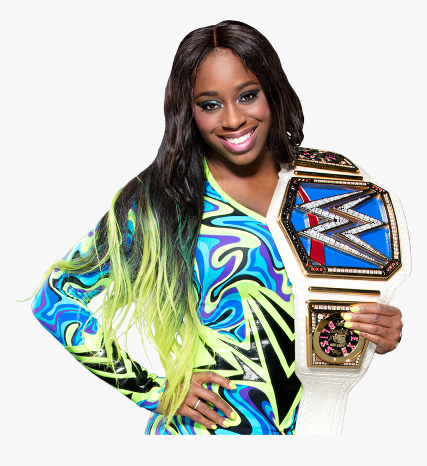 Naomi Sdlive Women"s Champion 2017 Png By Ambriegnsasylum16 - Smackdown Women's Champion Naomi, Transparent Png, Free Download