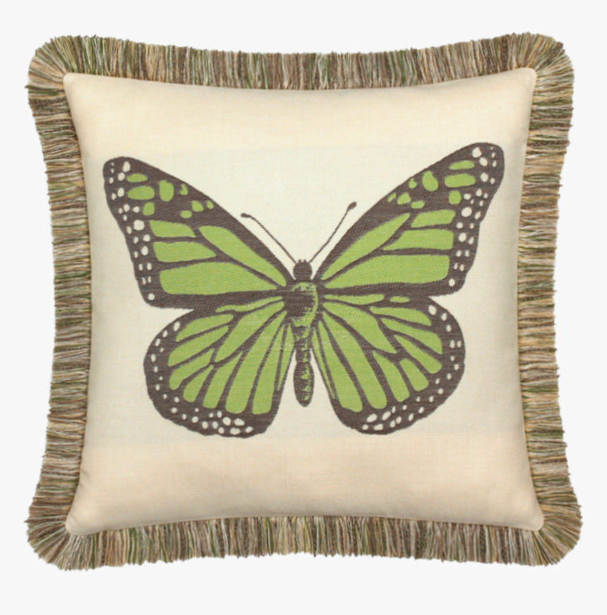 Elaine Smith Outdoor Pillow Butterfly Peridot, HD Png Download, Free Download