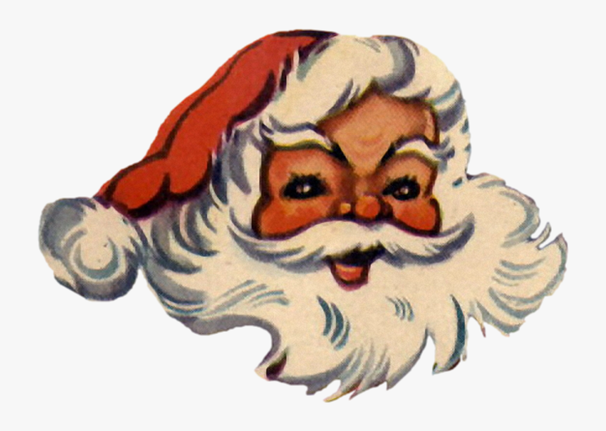 Vintage Santa Claus Cartoon, HD Png Download, Free Download