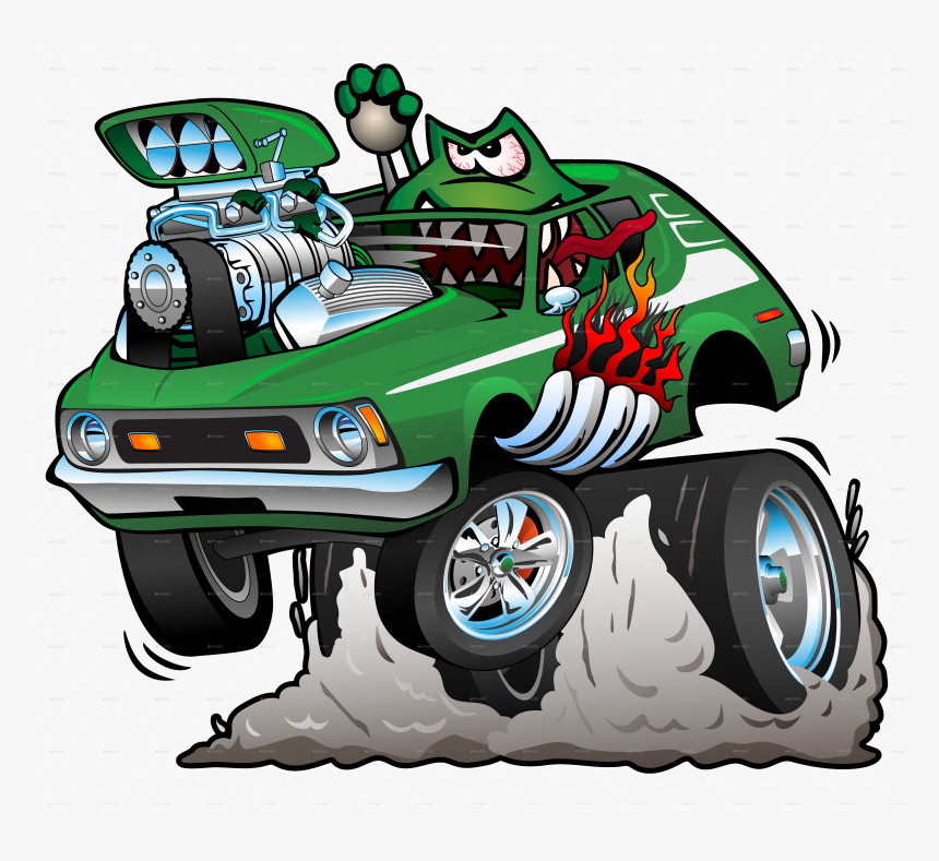 Cartoon Car Monster, HD Png Download, Free Download