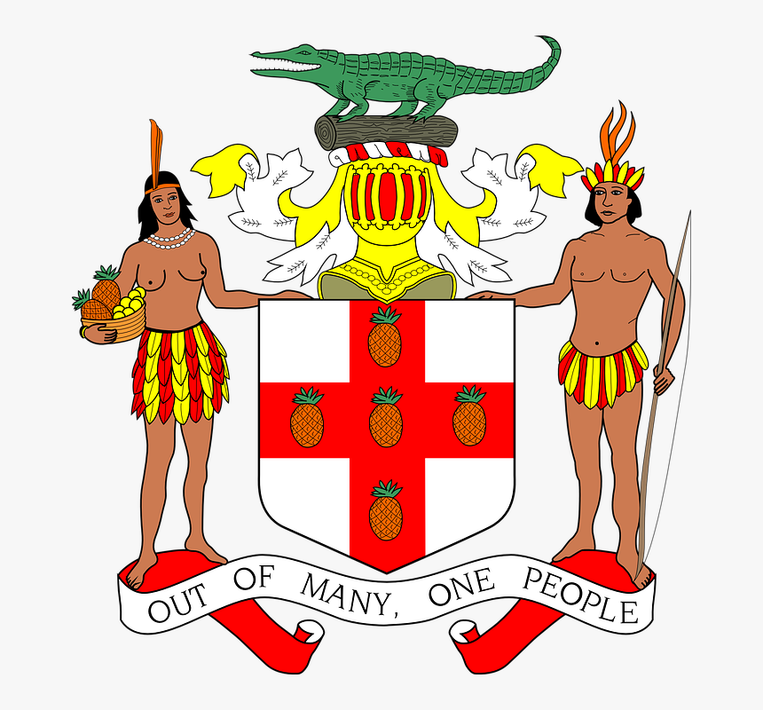 Jamaica Coat Of Arms Vector, HD Png Download, Free Download