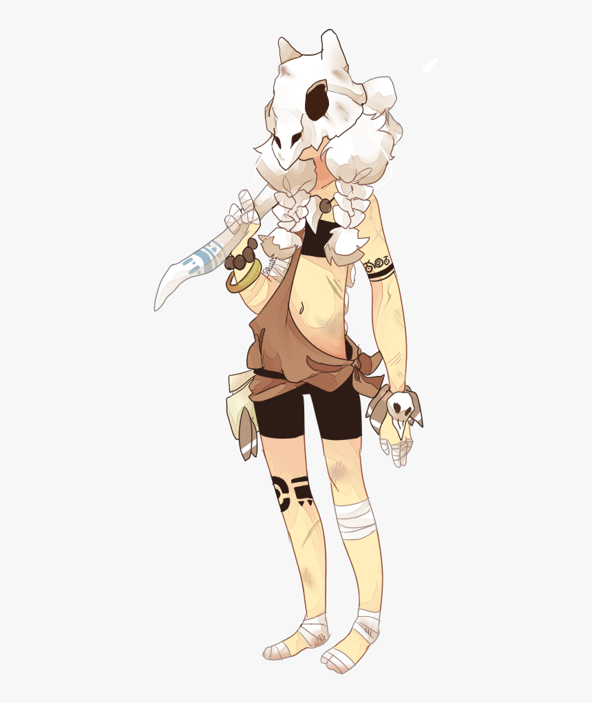 Pokemon Gijinka Cubone, HD Png Download, Free Download