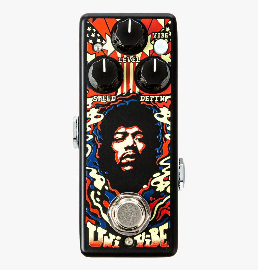 Dunlop Jhw3 Jimi Hendrix Signature Univibe Mini - Mxr Jimi Hendrix Univibe Mini, HD Png Download, Free Download