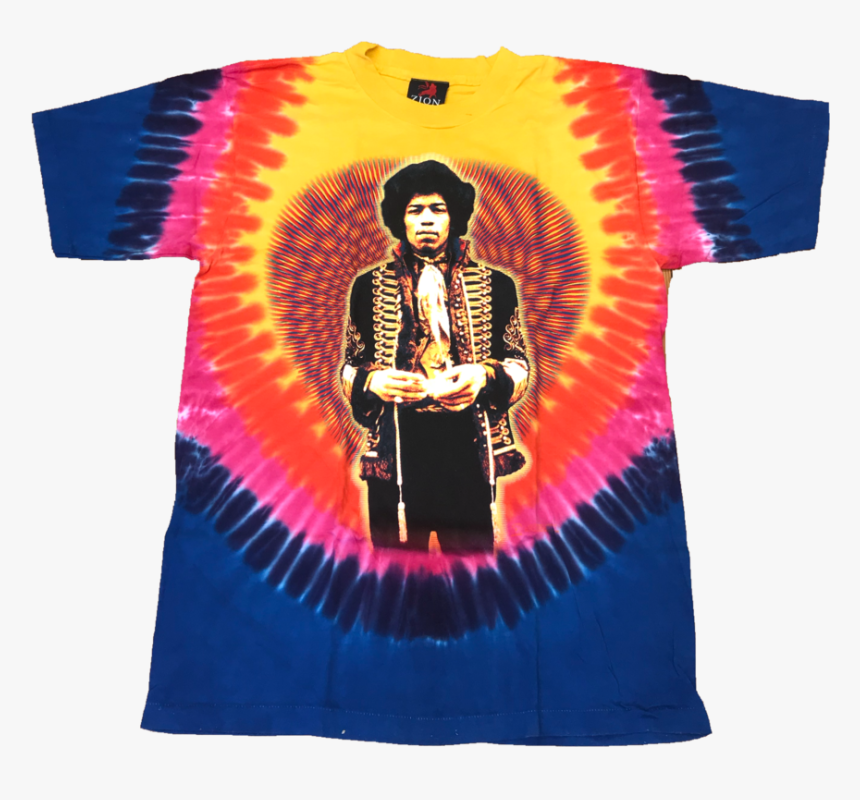 Tie Dye Jimi Hendrix T Shirt, HD Png Download, Free Download