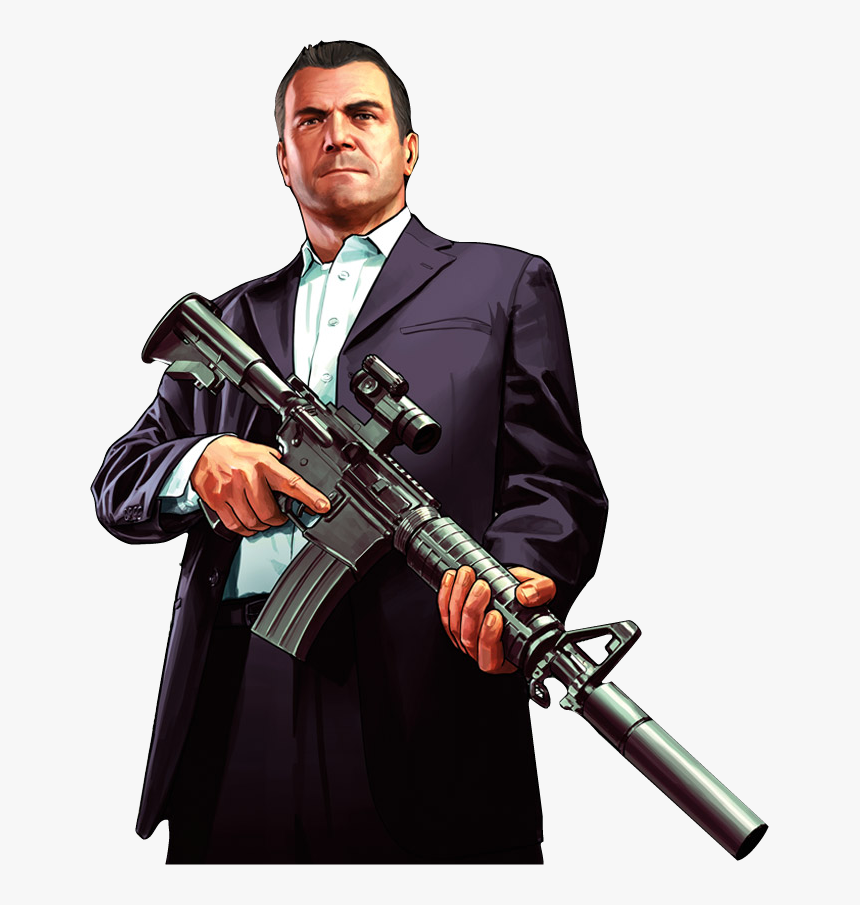 Gta 5 Michael Png, Transparent Png, Free Download