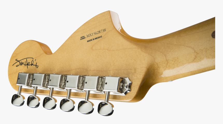 Fender Jimi Hendrix Stratocaster Electric Guitar Olympic - Fender Stratocaster Headstock Reverse, HD Png Download, Free Download