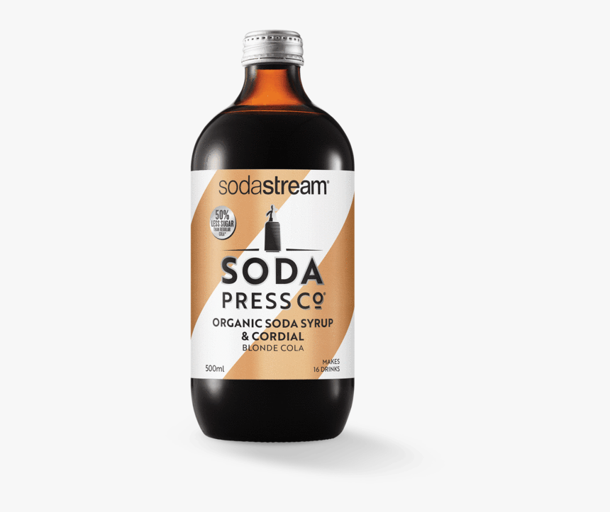 Soda Press Blonde Cola - Soda Press Co Blond Cola, HD Png Download, Free Download