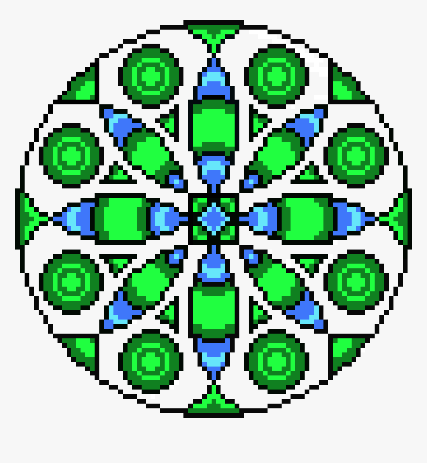 Stained Glass Pixel Art, HD Png Download, Free Download