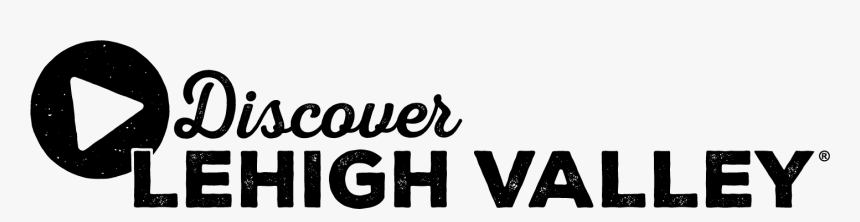 Discover Lehigh Valley Black Logo Png - Monochrome, Transparent Png, Free Download