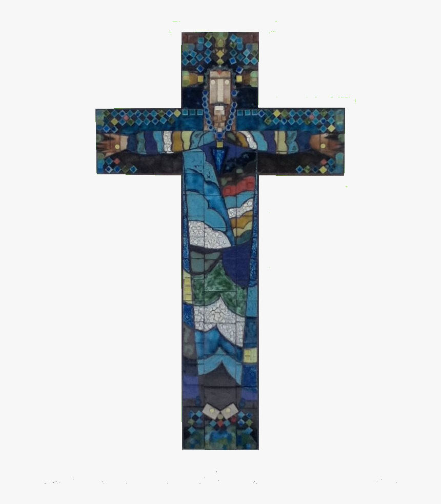 Cross Stained Glass Png, Transparent Png, Free Download