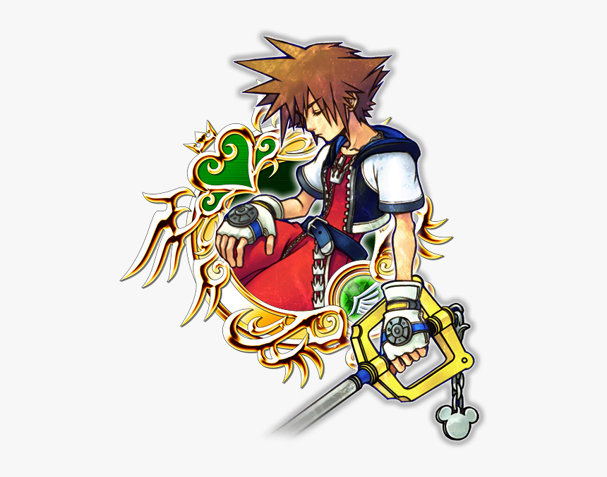 Stained Glass - Kingdom Hearts Key Art, HD Png Download, Free Download