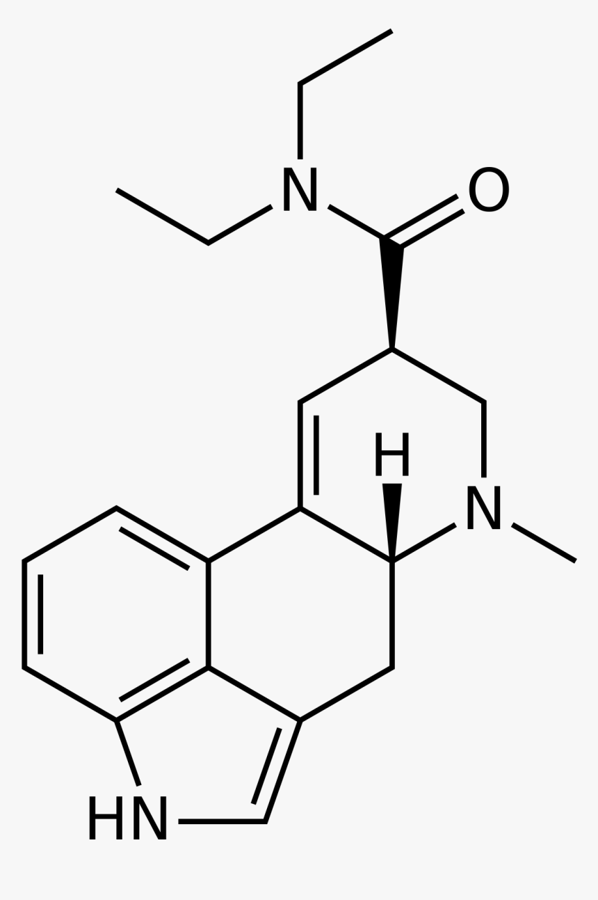 Lsd Chemical Structure Png, Transparent Png, Free Download