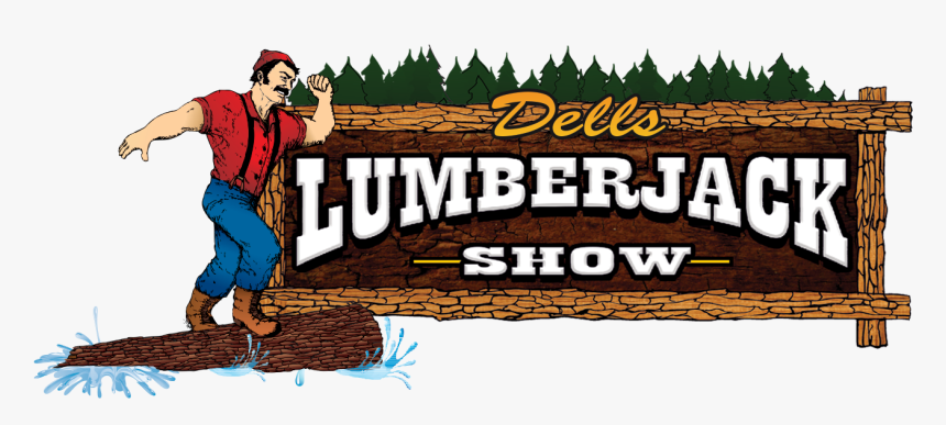 Dells Lumberjack Show - Paul Bunyan Lumberjack Show, HD Png Download, Free Download