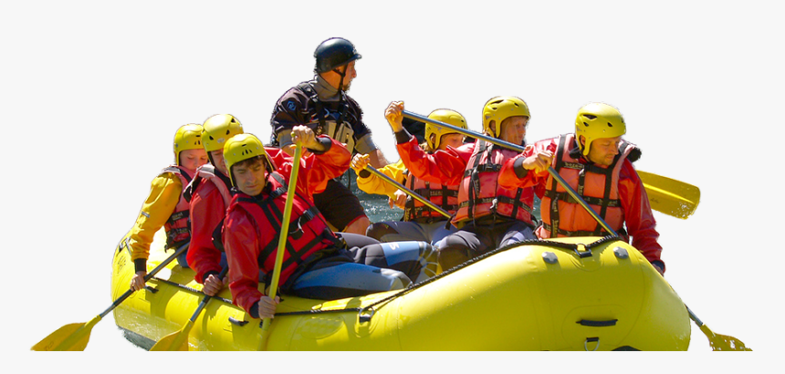 Rafting Png Transparent - White Water Rafting Png, Png Download, Free Download