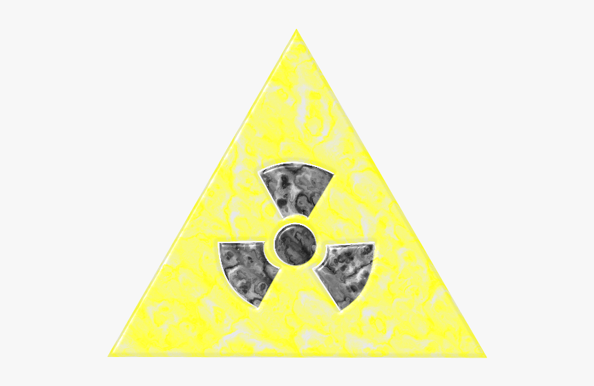 Radioactive Symbol - Triangle, HD Png Download, Free Download