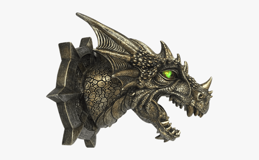 Dragon Head Wall Mount, HD Png Download, Free Download