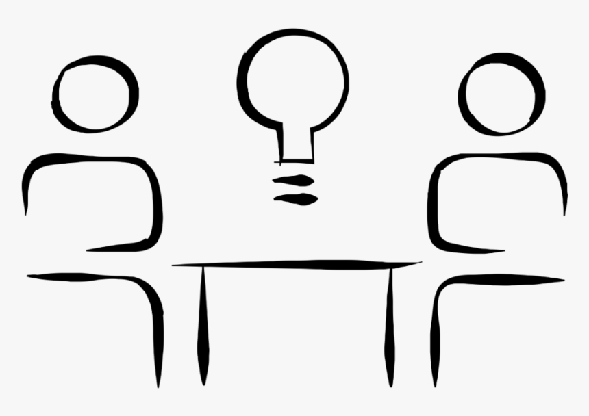Consult2 - Meeting Icon Hand Drawn, HD Png Download, Free Download