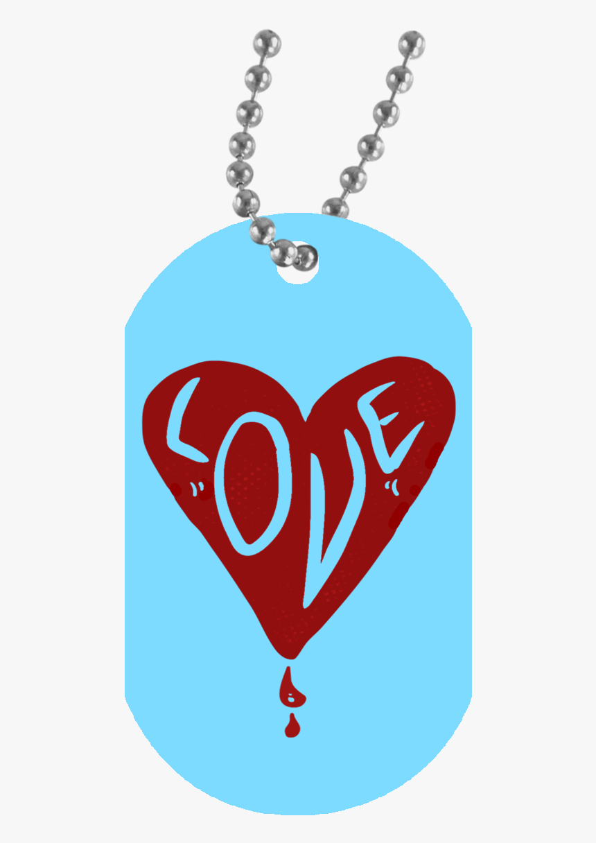Bleeding Heart White Dog Tag - Balloon, HD Png Download, Free Download