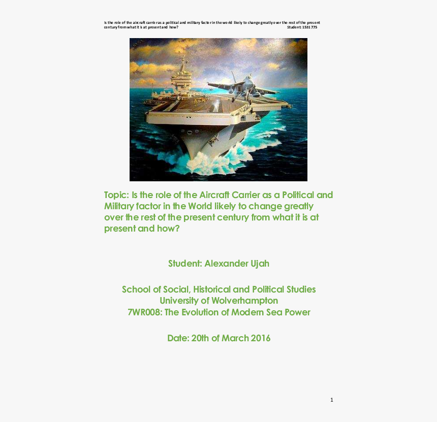 Navy Aircraft Carrier Art , Png Download - Uss Ronald Reagan, Transparent Png, Free Download