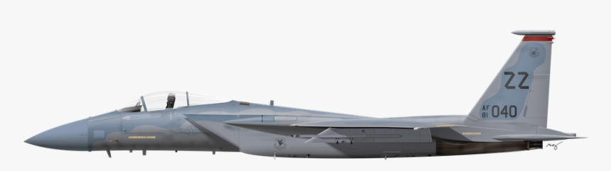 Jet Fighter Png - F 15 C Zz, Transparent Png, Free Download