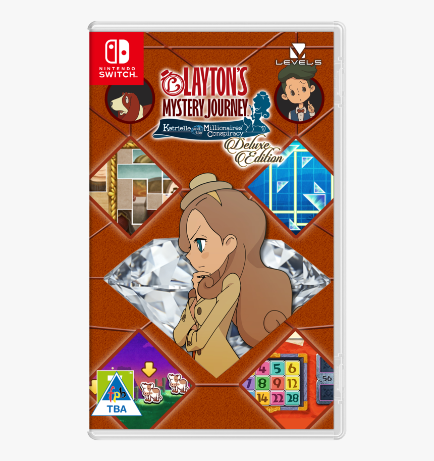 Layton's Mystery Journey Switch, HD Png Download, Free Download