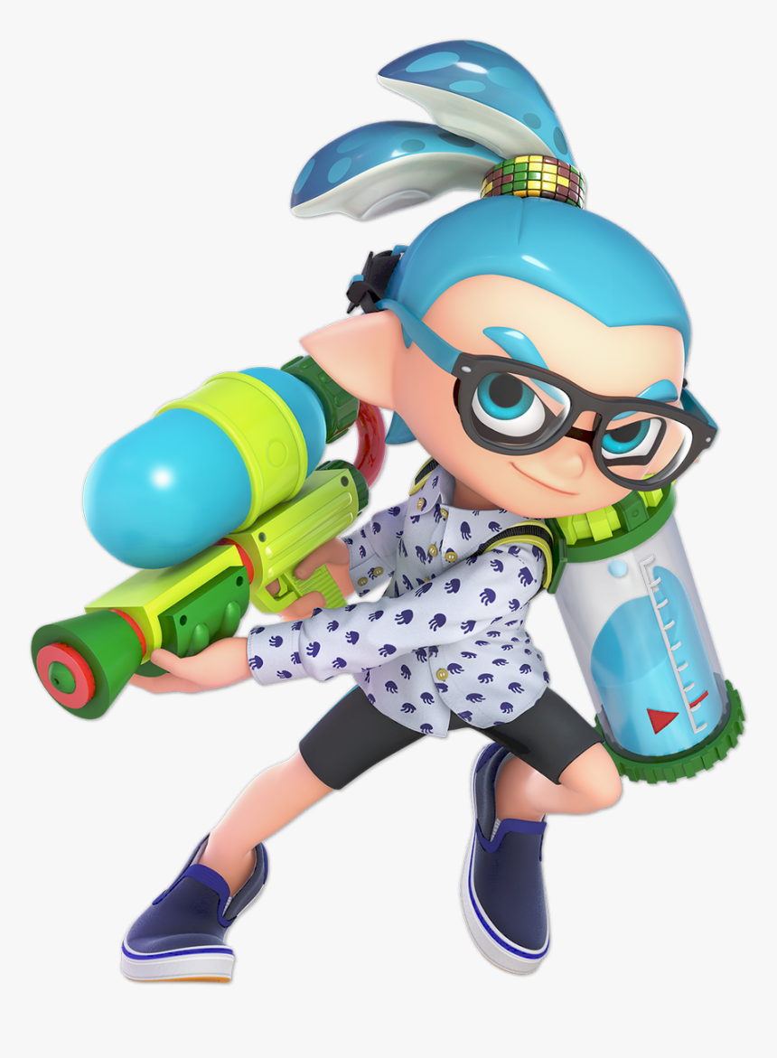 Cyan Inkling Smash Ultimate, HD Png Download, Free Download