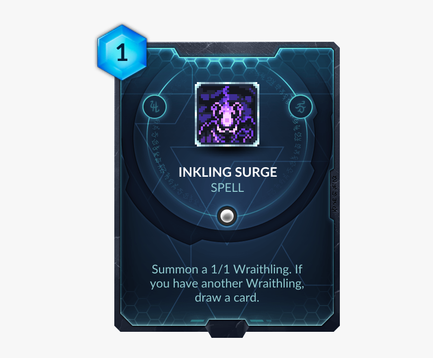 Inkling Surge - Aphotic Drain Duelyst, HD Png Download, Free Download