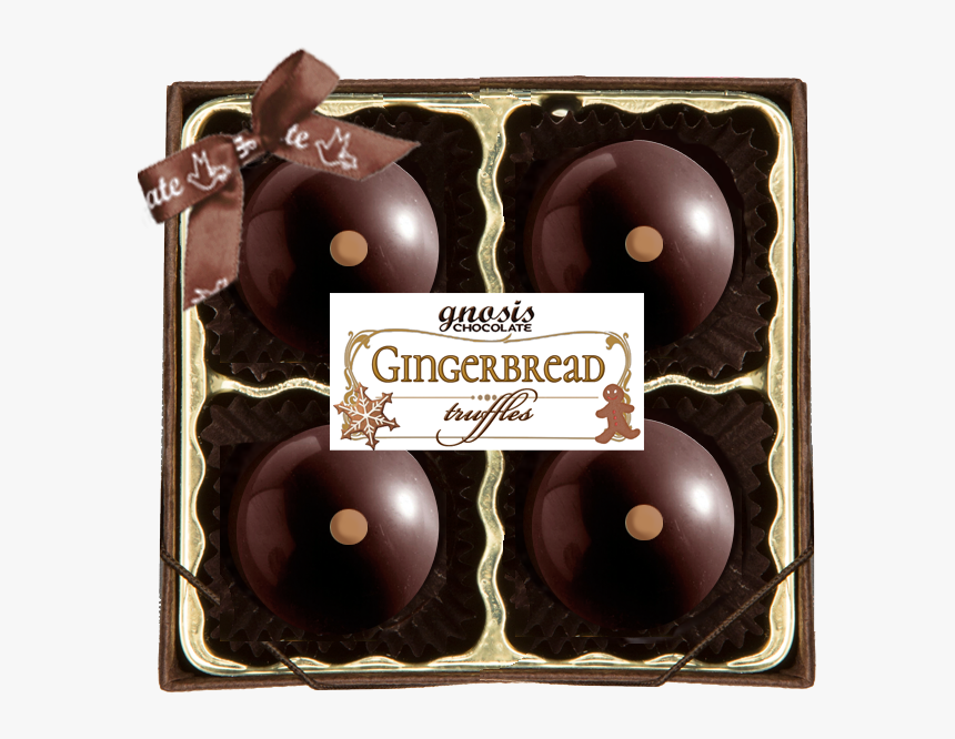 Gingerbread With Label 4pc - Mozartkugel, HD Png Download, Free Download