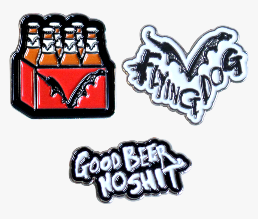 Flying Dog Enamel Pins , Png Download - Illustration, Transparent Png, Free Download