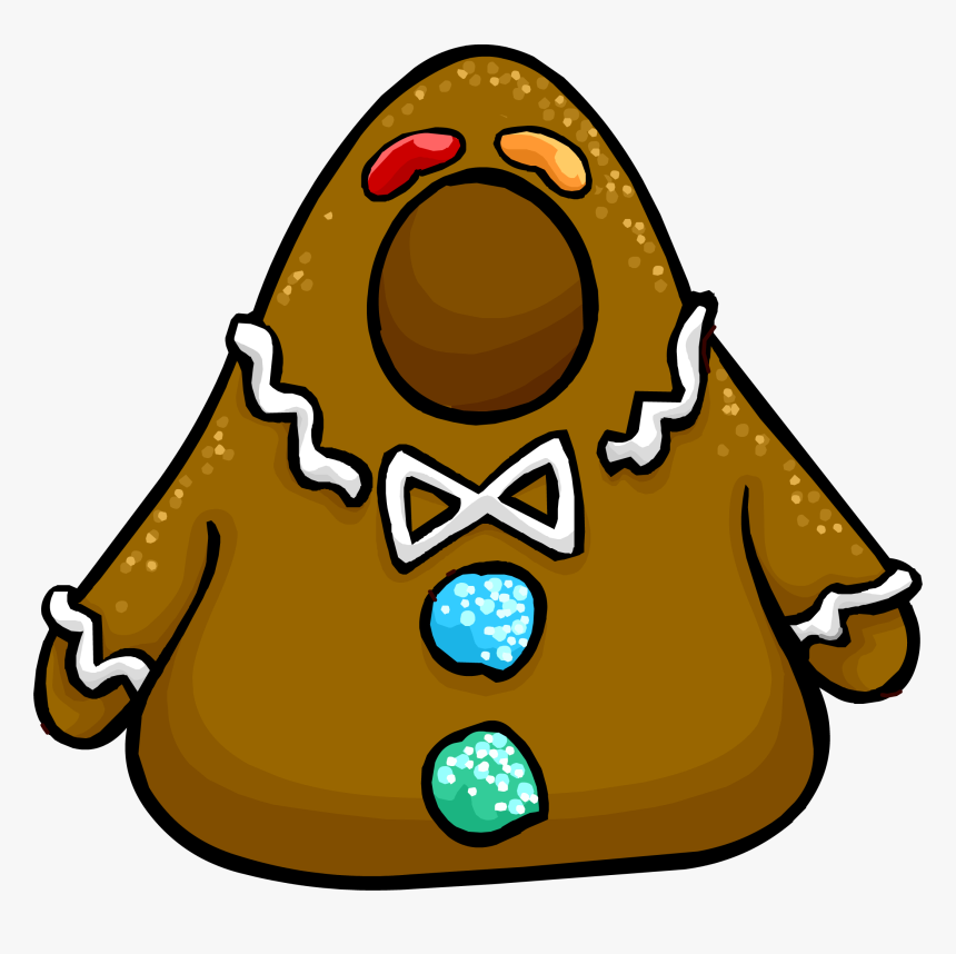 Club Penguin Rewritten Wiki - Club Penguin Gingerbread Costume, HD Png Download, Free Download