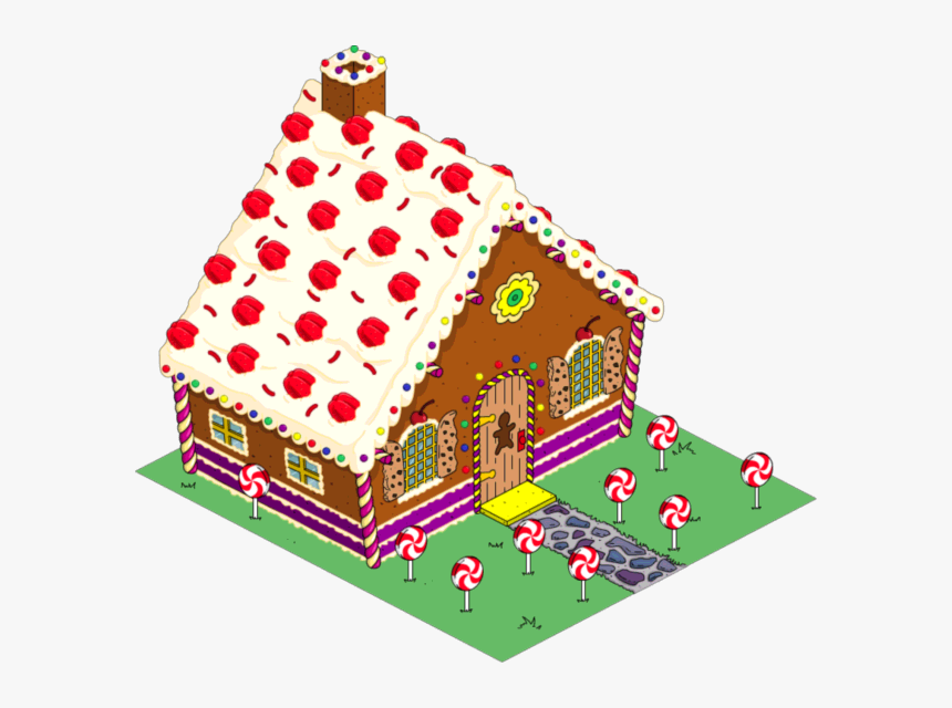 Simpsons Tapped Out Gingerbread House, HD Png Download, Free Download