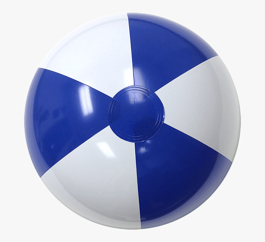 Beach Ball Blue And White, HD Png Download, Free Download
