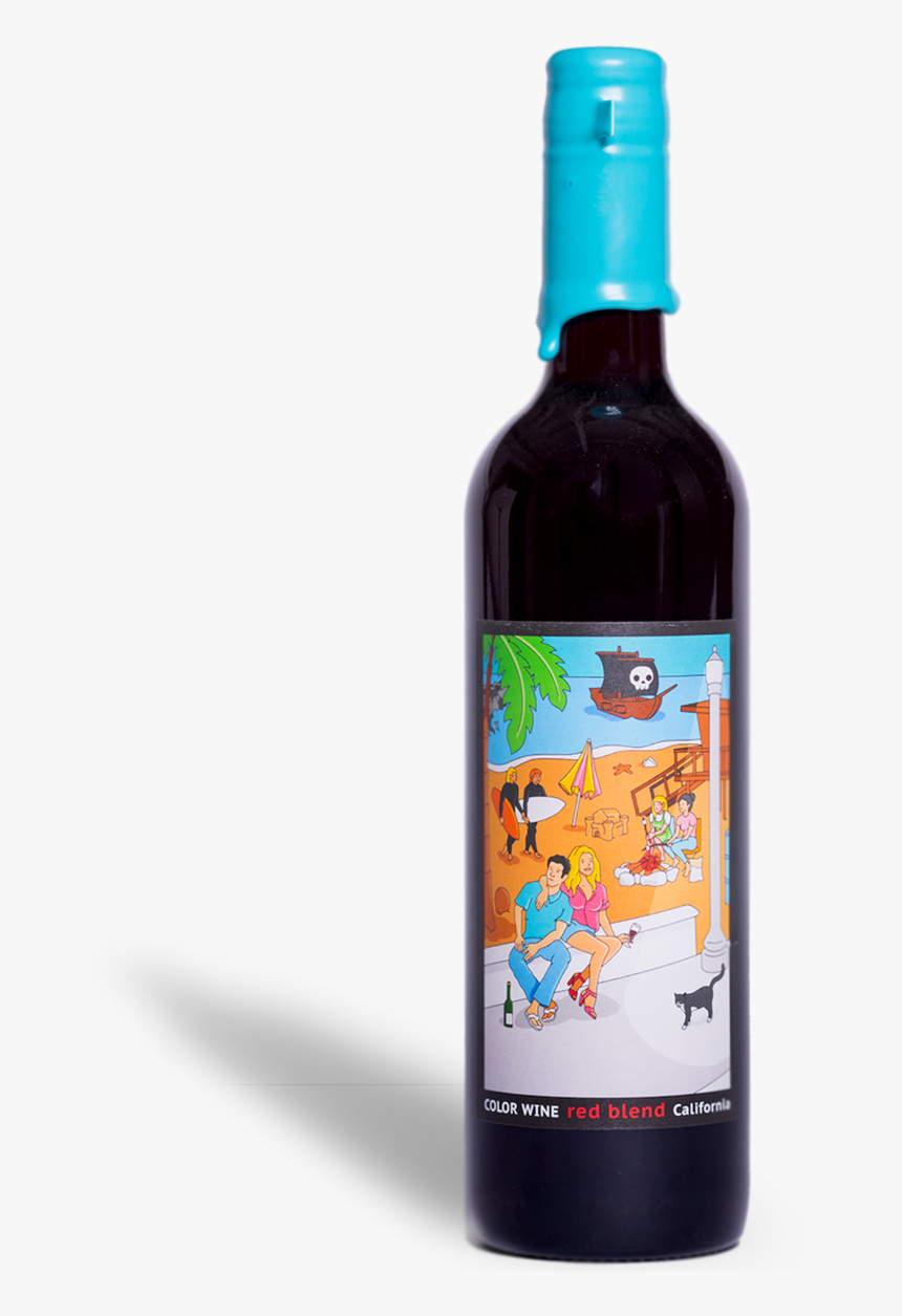 Color Wine Red Blend - Color Wine California Red Blend, HD Png Download, Free Download