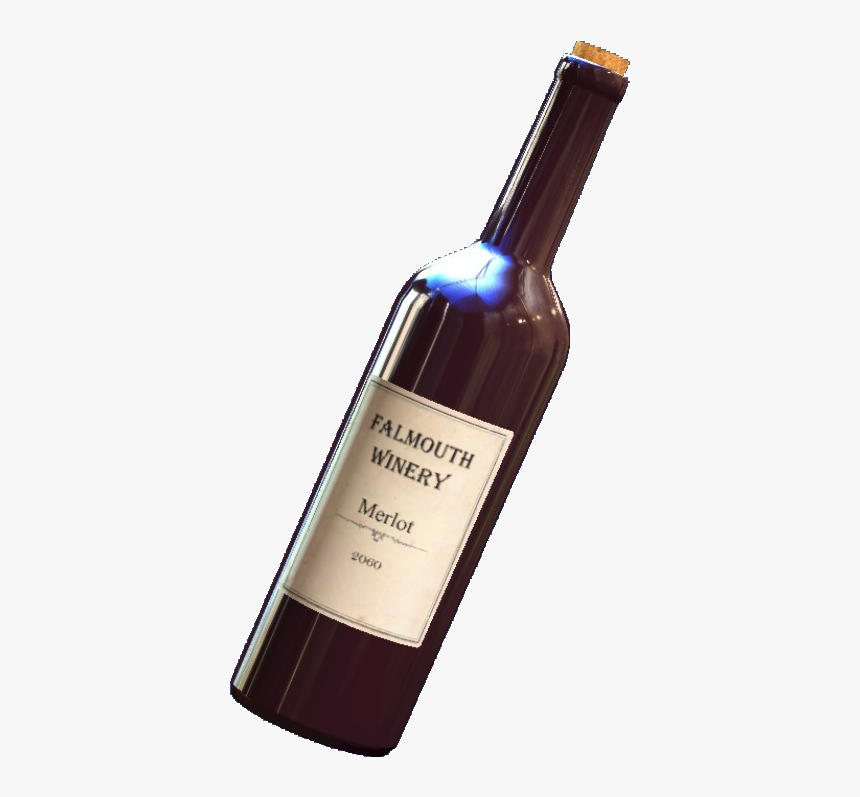 Nukapedia The Vault - Wine Bottle, HD Png Download, Free Download