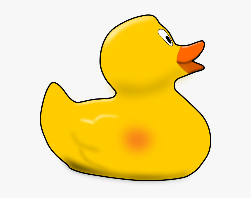 Rubber Ducky Clip Art Transparent Background, HD Png Download, Free Download