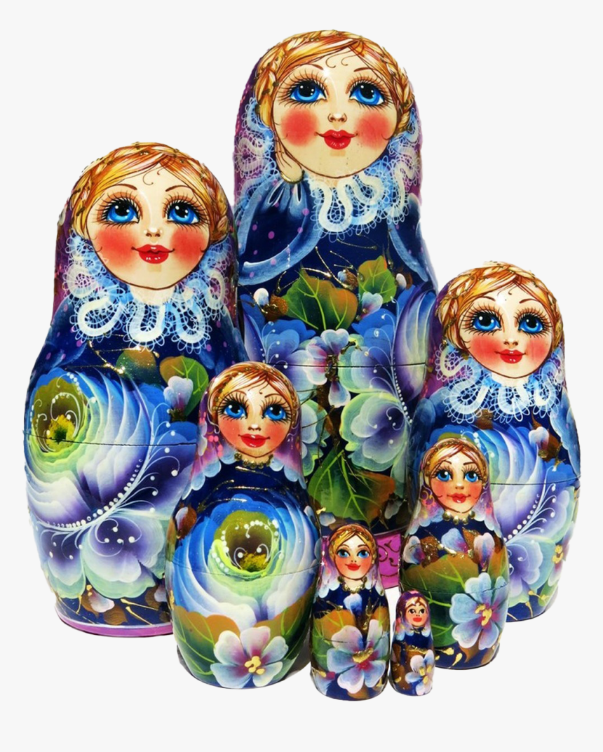 Matryoshka Doll Png Background - Russian Nesting Dolls, Transparent Png, Free Download