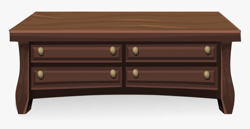 Low Wooden Cabinet From Glitch - Cabinet Png, Transparent Png, Free Download