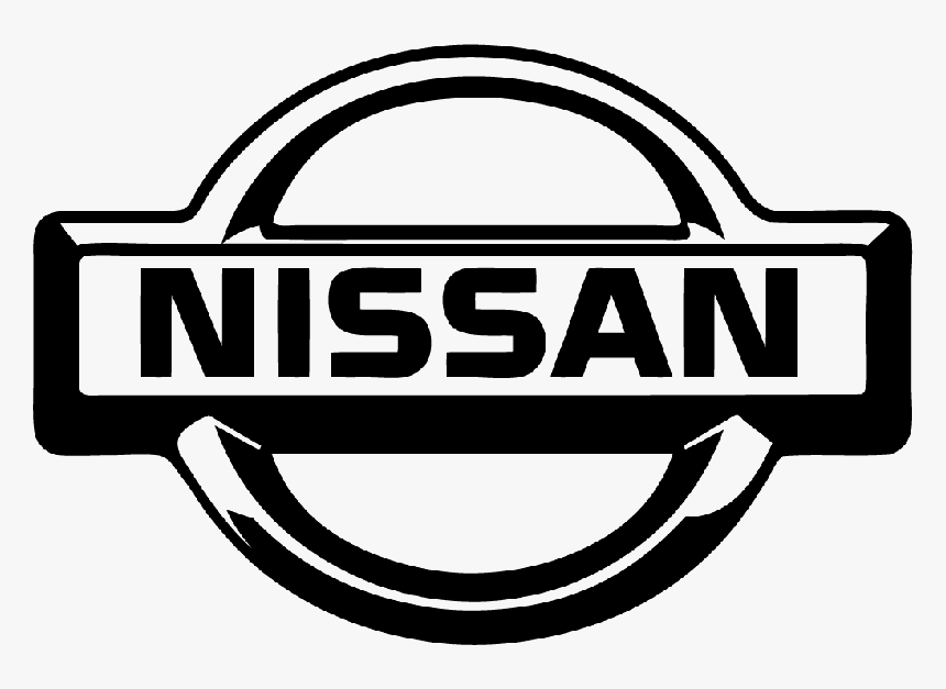 Nissan Logo Black And White, HD Png Download, Free Download