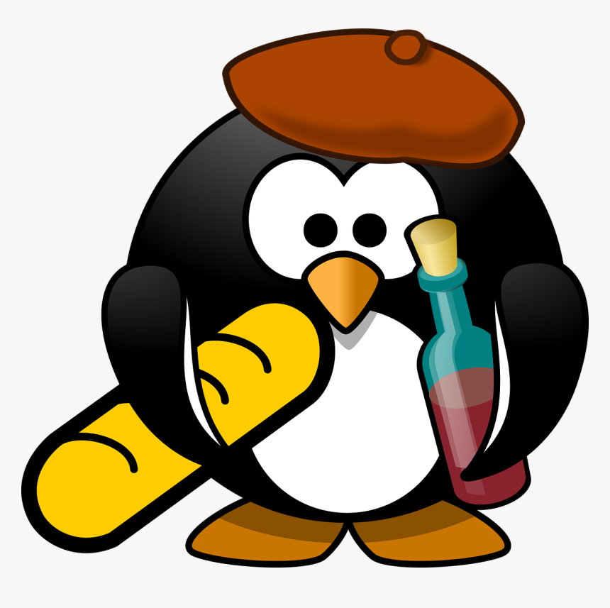 Penguin Painting Clipart, HD Png Download, Free Download