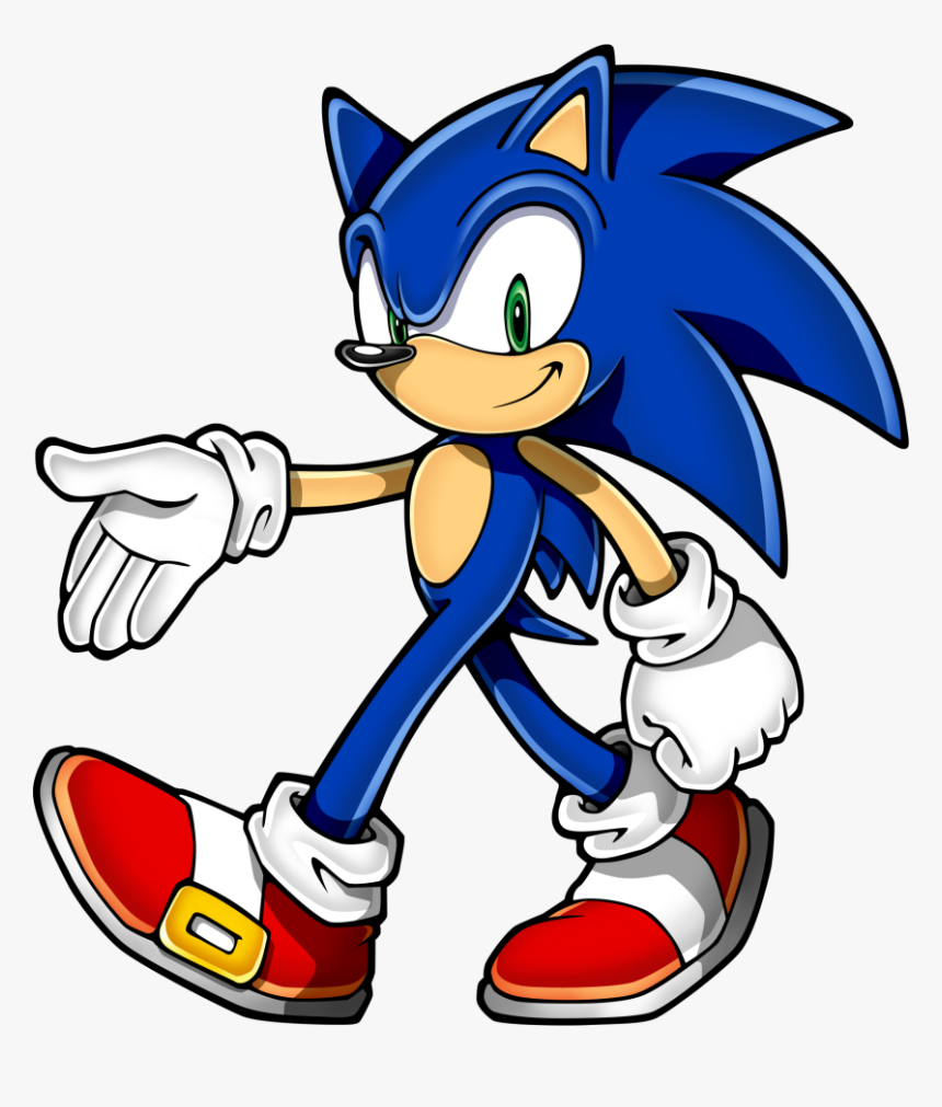 Sonic Clip Art - Sonic The Hedgehog Character, HD Png Download, Free Download