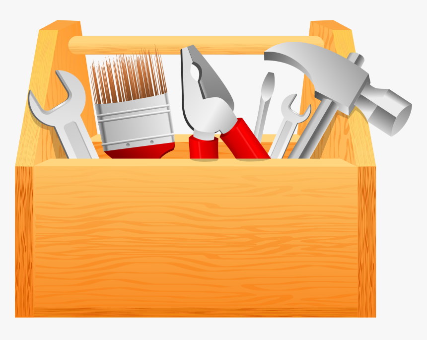 Simple Tool Big Image - Tool Box Clipart, HD Png Download, Free Download