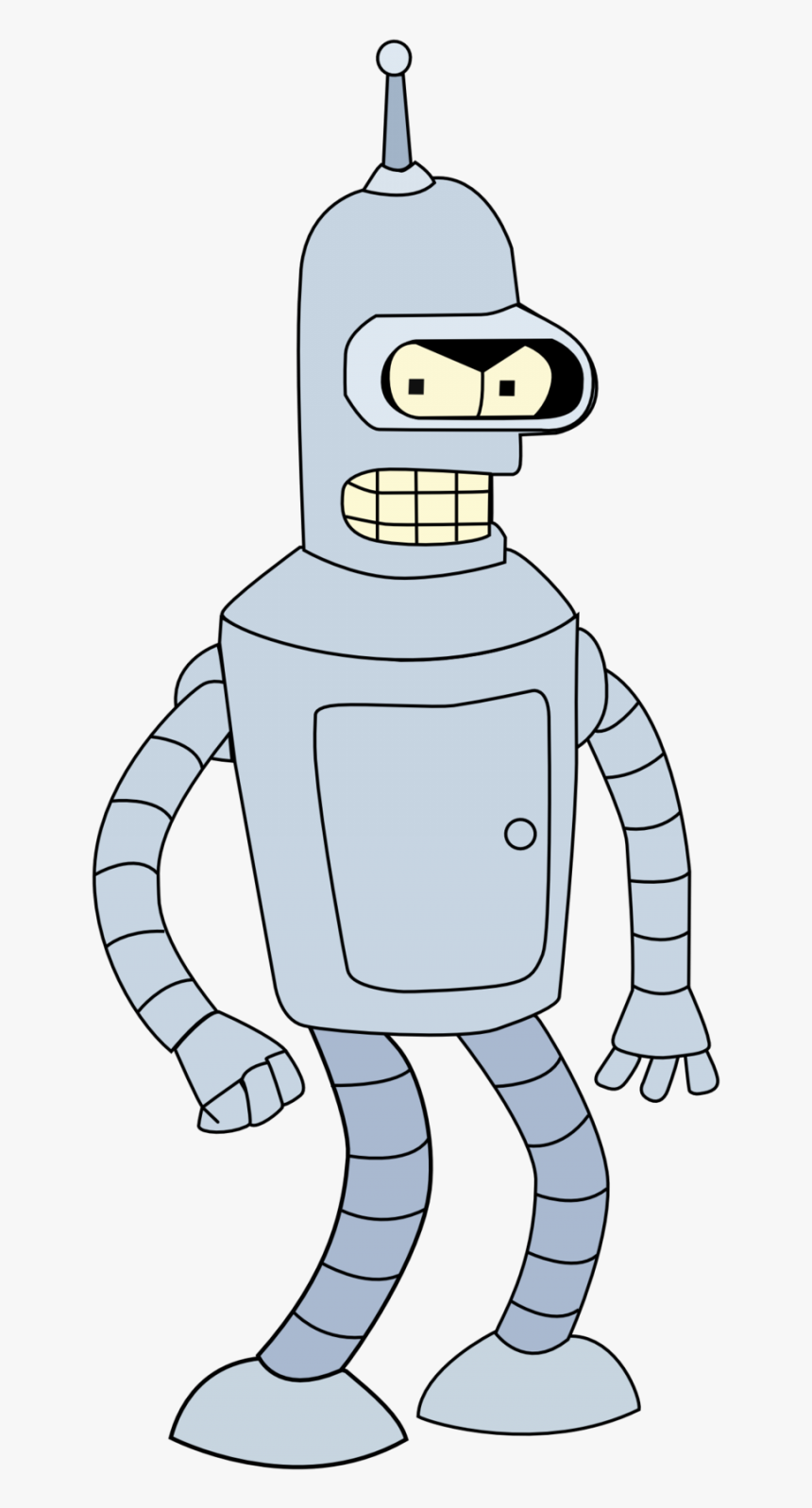 Futurama Bender Png Image - Bender Futurama, Transparent Png, Free Download